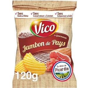 Vico Jambon de Pays Crisps, 120g