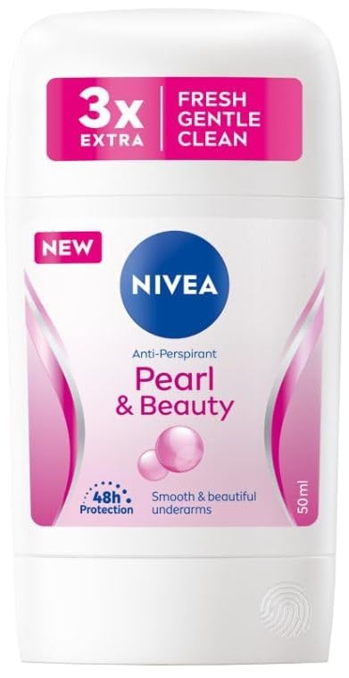 NIVEA Pearl & Beauty 48h Women's antiperspirant stick, 50 ml