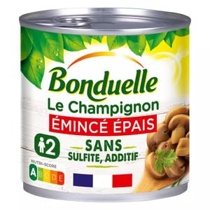 Bonduelle Sliced Mushrooms Natural 390g