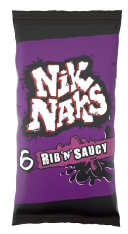 Nik Naks Rib 'N' Saucy Flavour Crisps