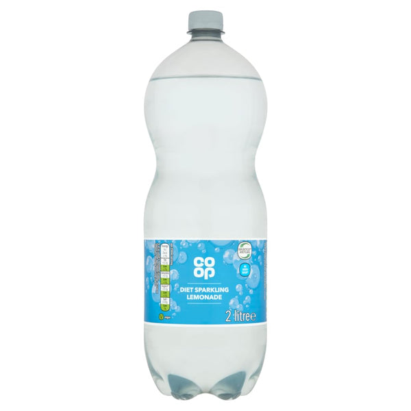 Co-op Diet Sparkling Lemonade, 2L