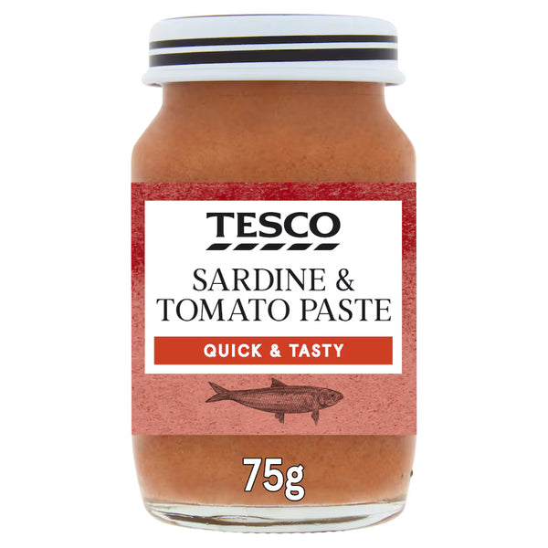 Tesco Sardine & Tomato Paste, 75g
