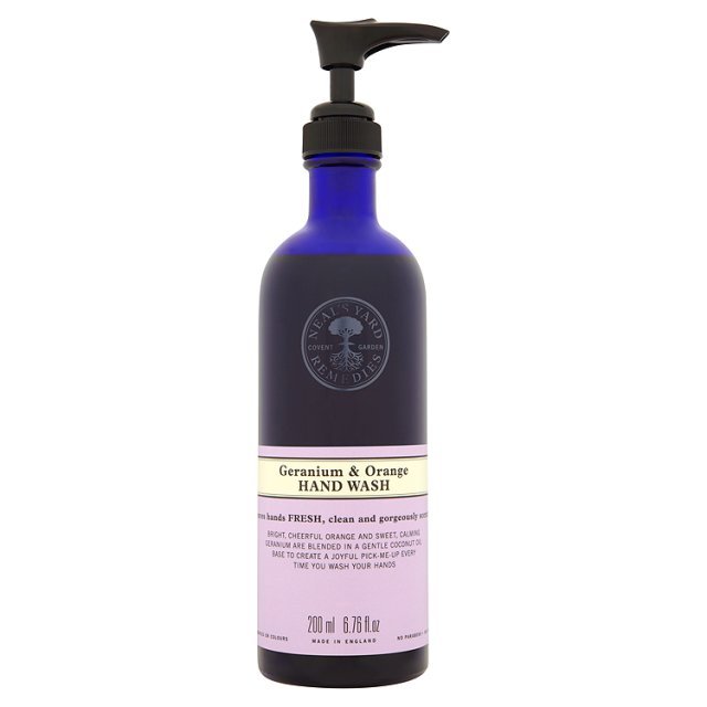 Neal's Yard Hand Wash - Geranium & Orange, 200ml