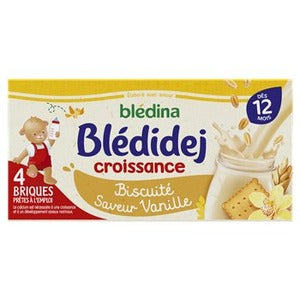 Bledina Bledidej Croissance Biscuit & Vanilla 4x25cl