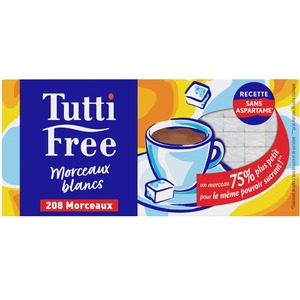 Tutti Free White Sugar Cubes, 290g