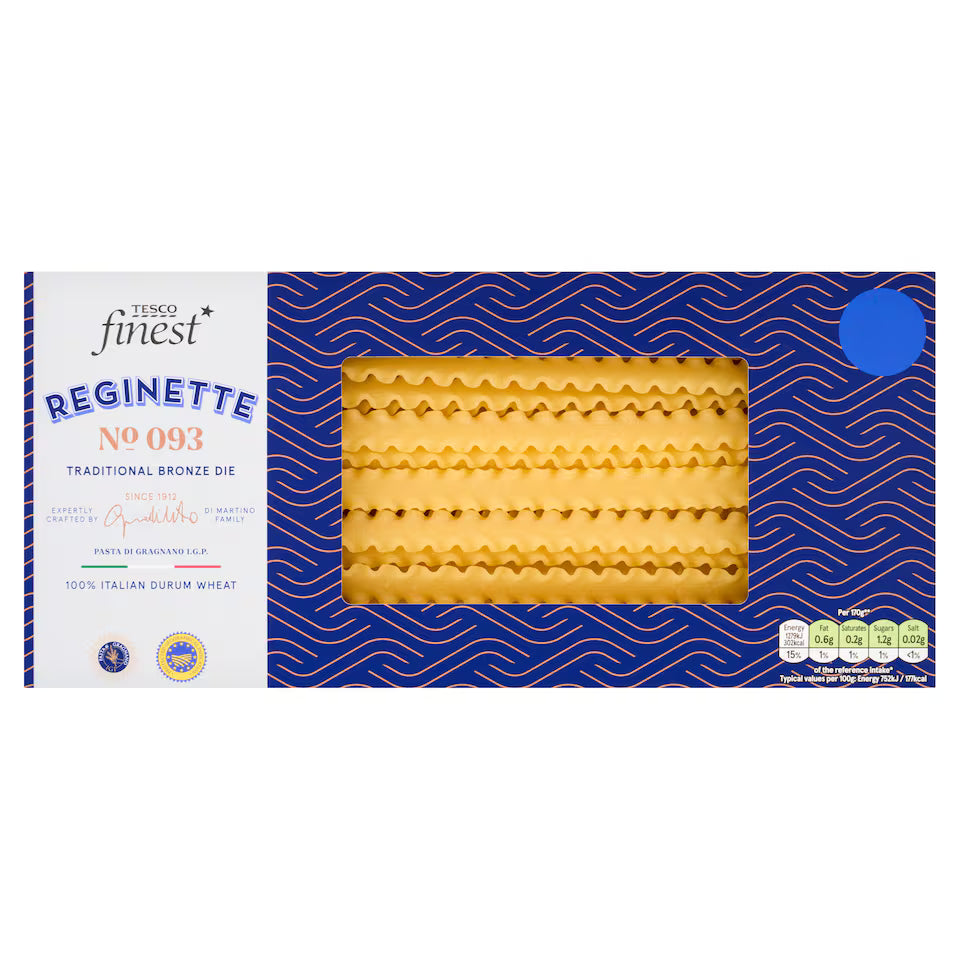 TESCO FINEST REGINETTE 375G