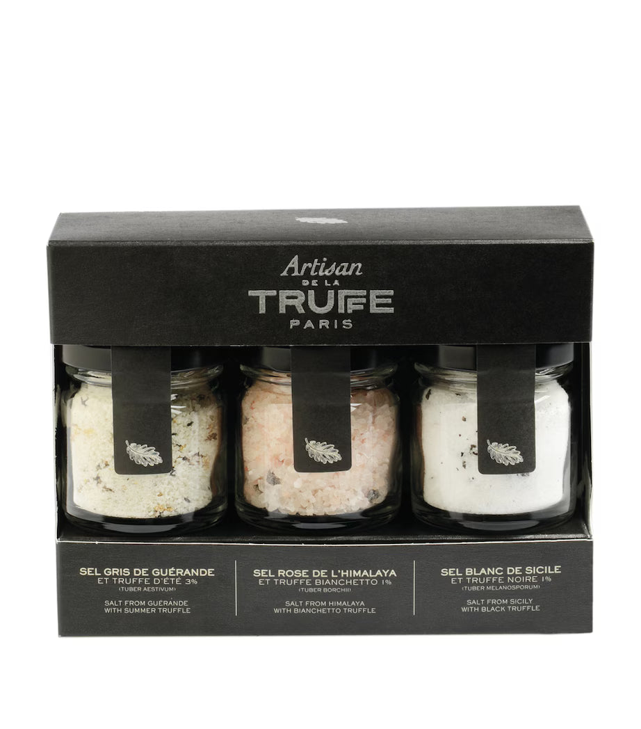 Artisan De La Truffe Truffle Salt Gift Set 3 x 30g