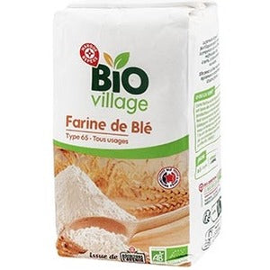 Farine de Ble Blanche Bio (T65) 1Kg