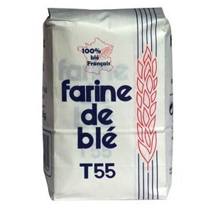T55 Plain White Wheat Flour (French Origin)