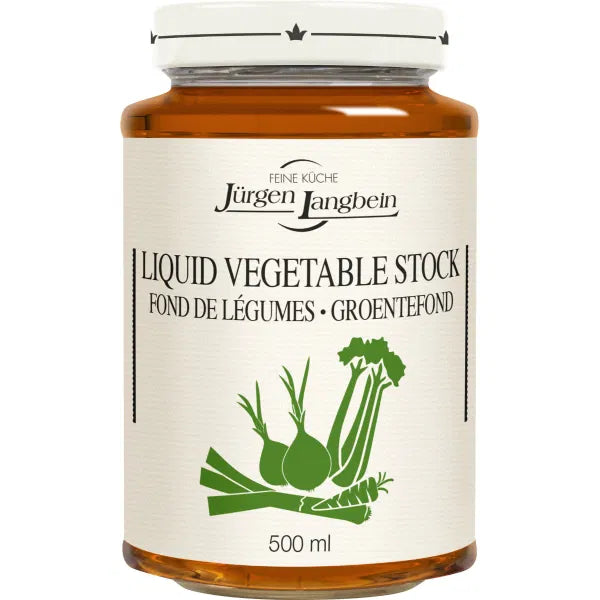 Jurgen Langbein Liquid Vegetable Stock 500Ml