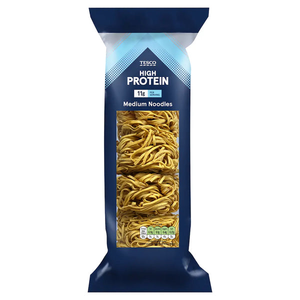 Tesco High Protein Medium Noodles, 250g