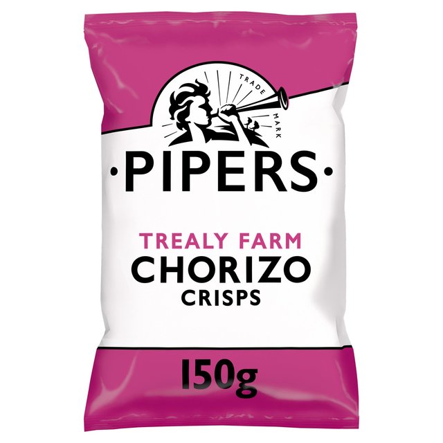Pipers Chorizo Sharing Bag Crisps, 150g