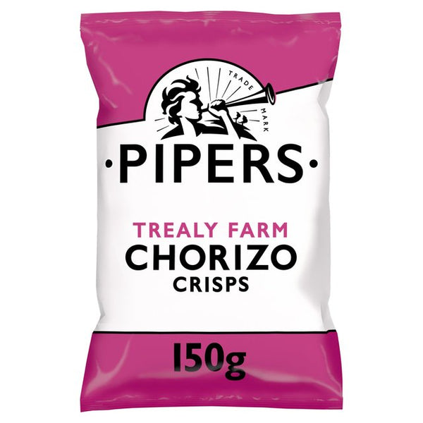 Pipers Chorizo Sharing Bag Crisps, 150g