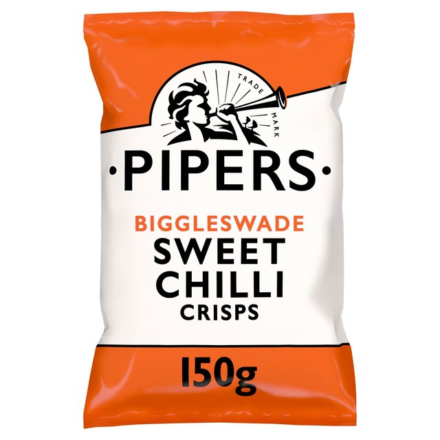 Pipers Sweet Chilli Sharing Bag Crisps, 150g