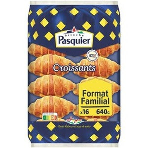 Pasquier Croissants Au Beurre (x16) 640g