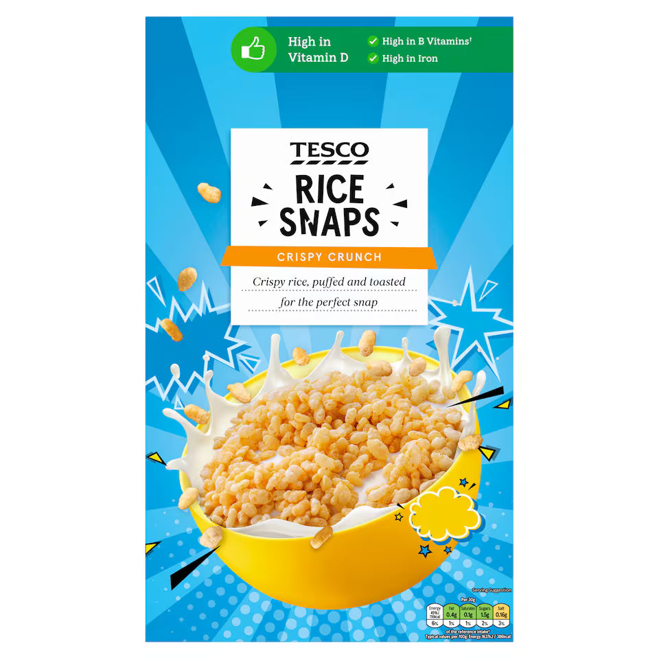 Tesco Rice Snaps, 500g