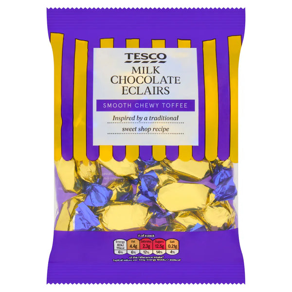 Tesco Chocolate Eclairs, 175g