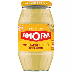 Amora Moutarde Fine et Douce 435g - Smooth & Sweet