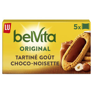 LU Belvita with Chocolate and Hazelnut, 5 per pack