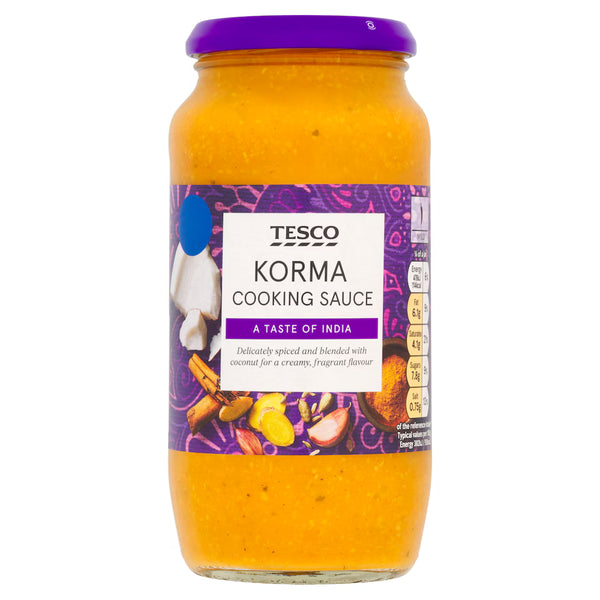Tesco Korma Cooking Sauce, 500g