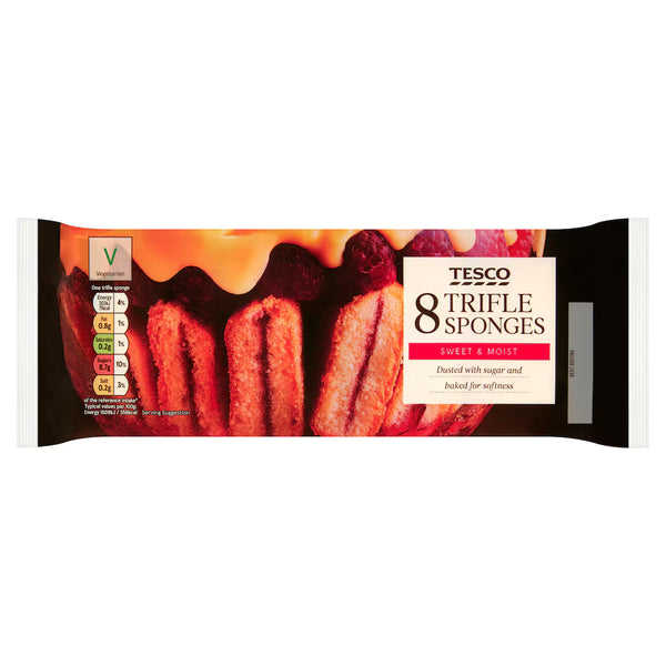 Tesco 8 Trifle Sponges, 160g