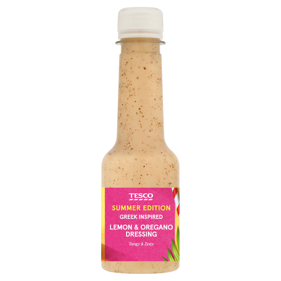 Tesco Lemon & Oregano Dressing, 175ml