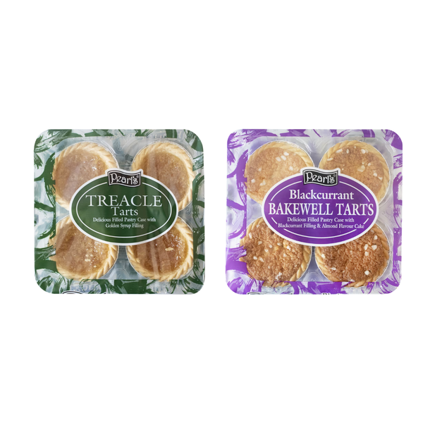 Pearl's Tart Bundle - Blackcurrant Bakewell & Treacle