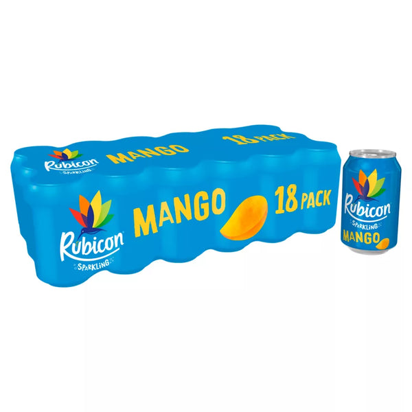 Rubicon Sparkling Mango Drink, 18x330Ml