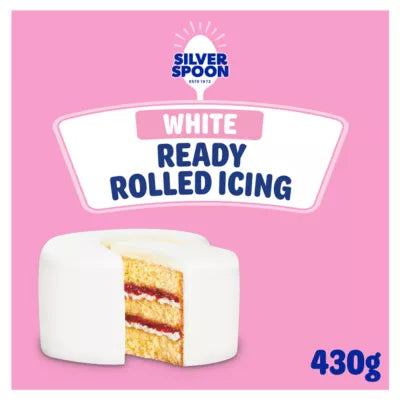 Silver Spoon Ready to Roll White Icing, 430g