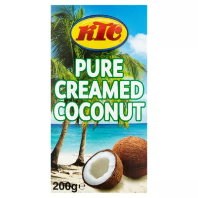 KTC Pure Creamed Coconut, 200 g