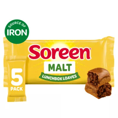 Soreen Malt Loaves Snack Bars, 5x30g
