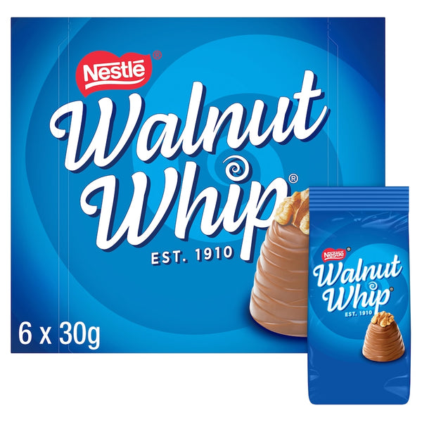 Nestle Walnut Whip, 6x30g