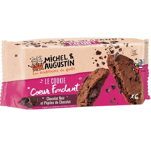 Michel et Augustin Super Cookies with a Melting Chocolate Center, 180g