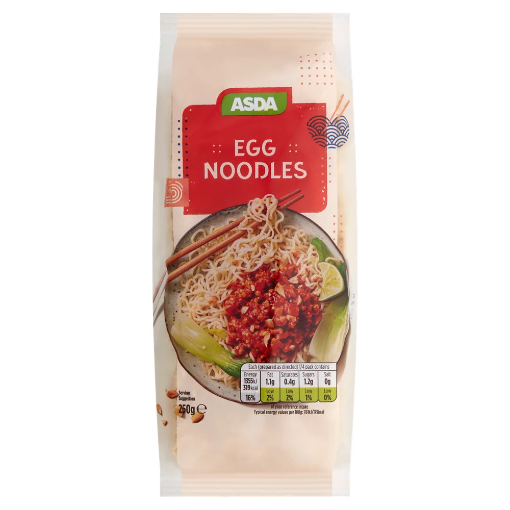 ASDA Medium Egg Noodles 250g