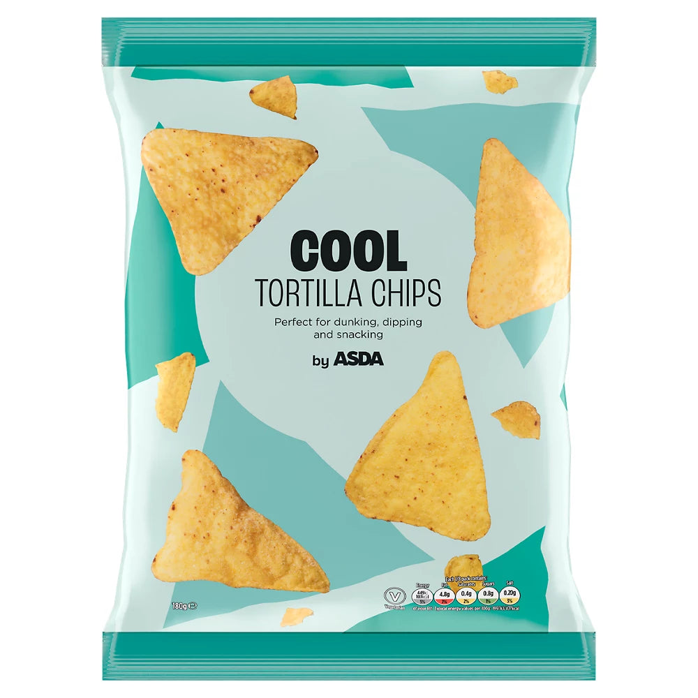 ASDA Cool Tortilla Chips 180g