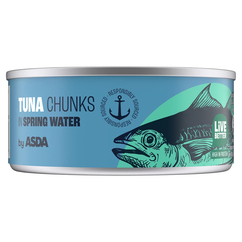 ASDA Tuna Chunks in Spring Water 145g