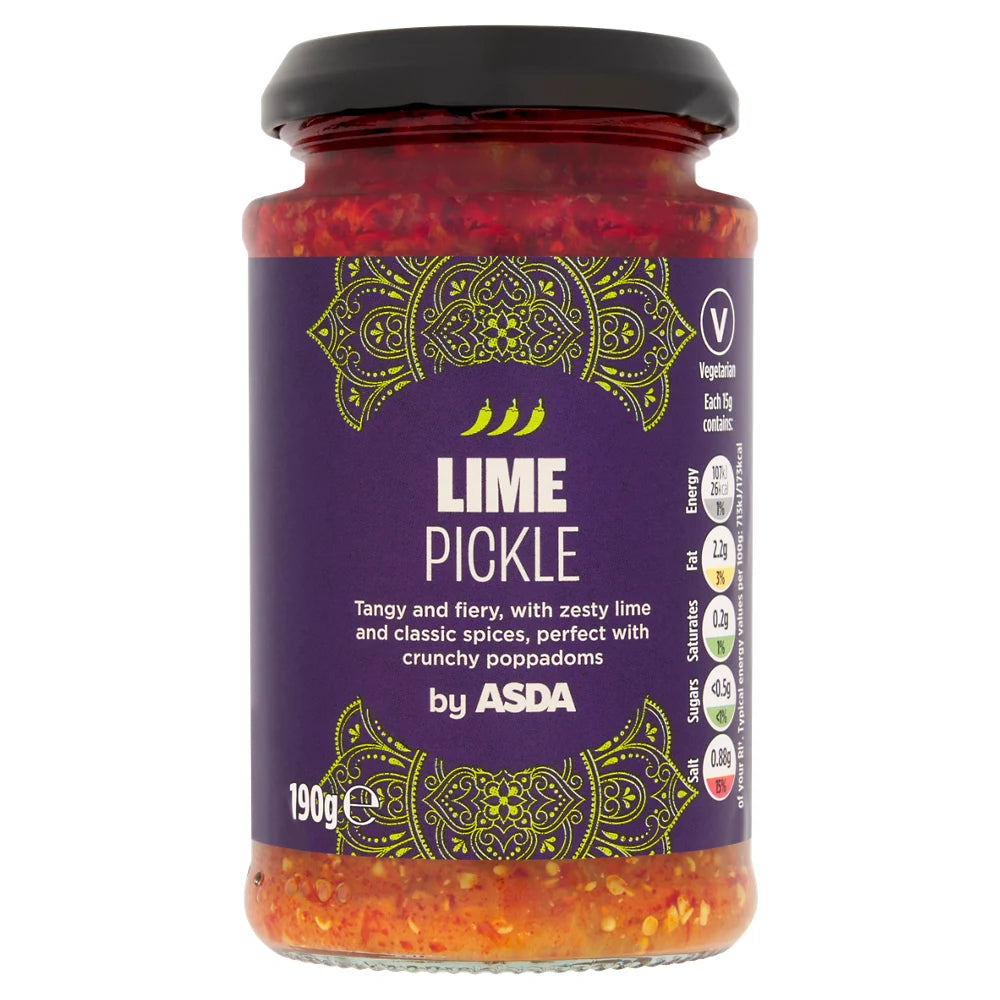 ASDA Lime Pickle 190g