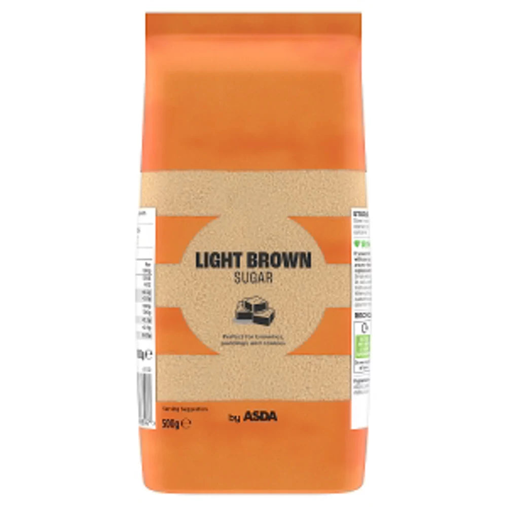 ASDA Light Brown Sugar 500g
