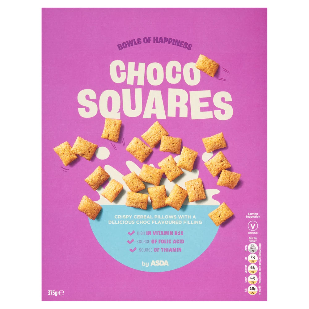 ASDA Choco Squares 375g