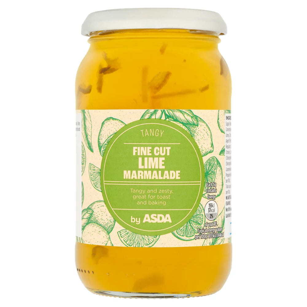 ASDA Tangy Fine Cut Lime Marmalade 454g