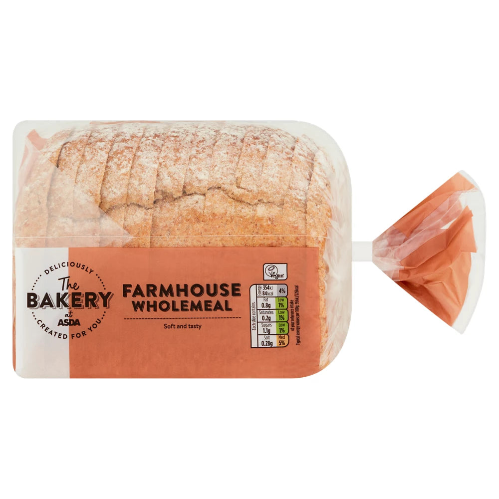 The BAKERY at ASDA The Bakery Farmhouse Wholemeal 440g