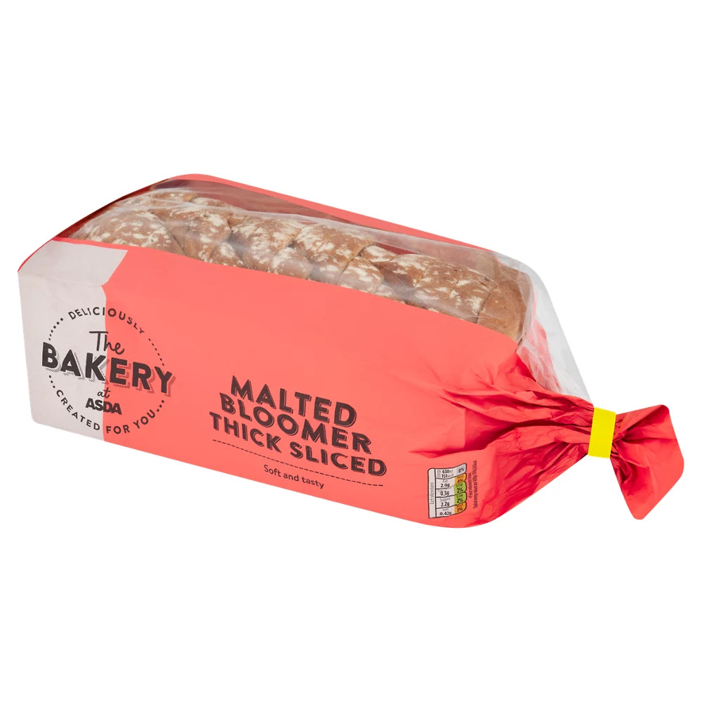 The BAKERY at ASDA Malted Bloomer Thick Sliced 800g