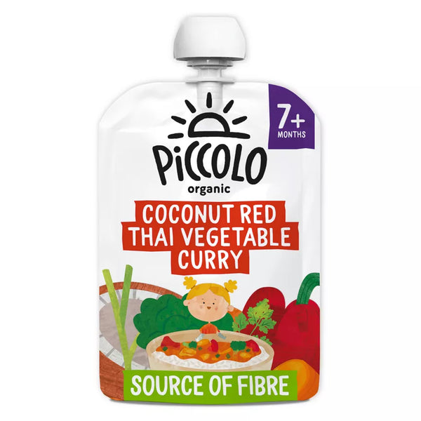 Piccolo Organic Coconut Red Thai Vegetable Curry, 130g