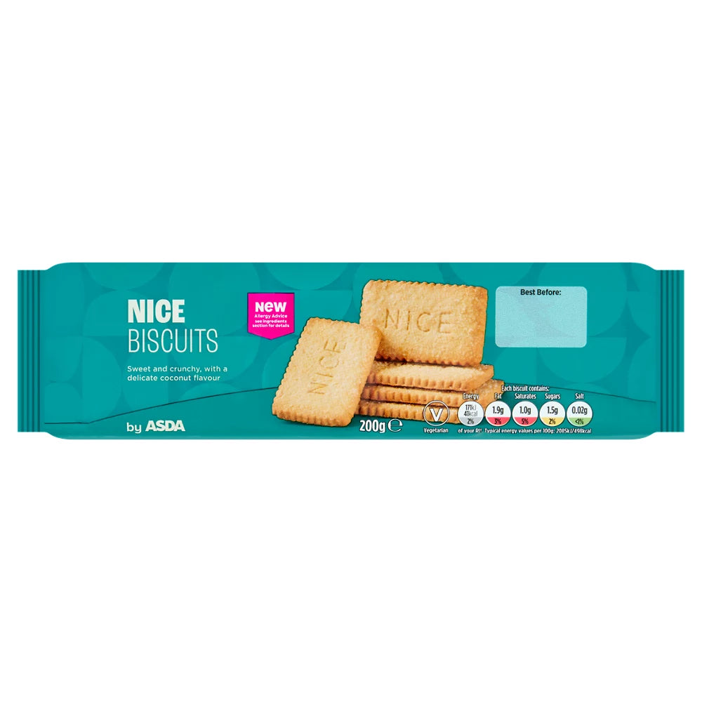 ASDA Nice Biscuits 200g