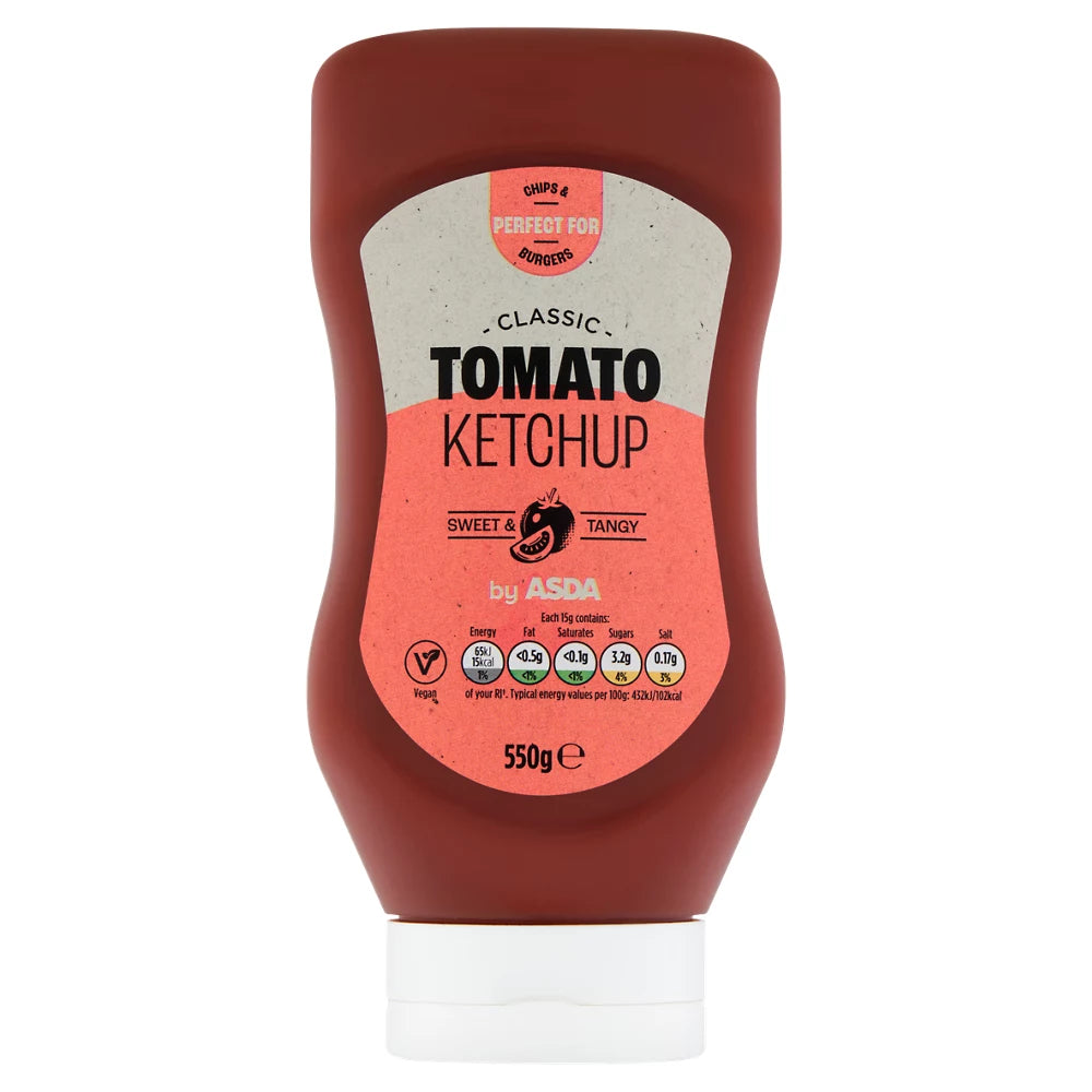 ASDA Classic Tomato Ketchup 550g