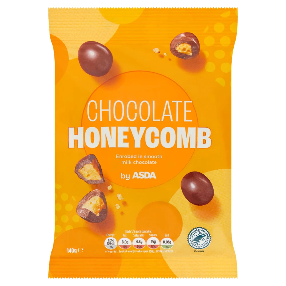 ASDA Chocolate Honeycomb 140g