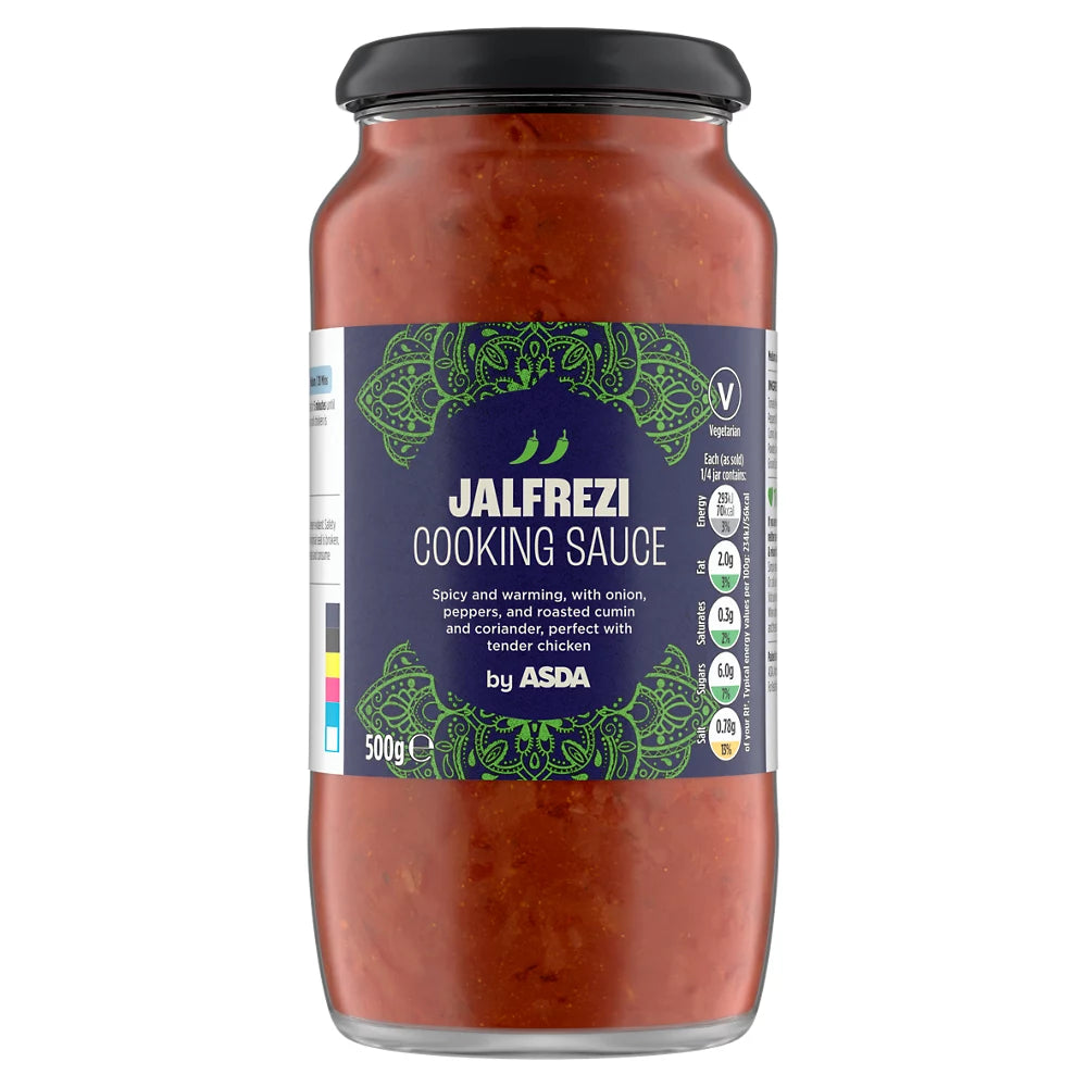 ASDA Jalfrezi Cooking Sauce 500g
