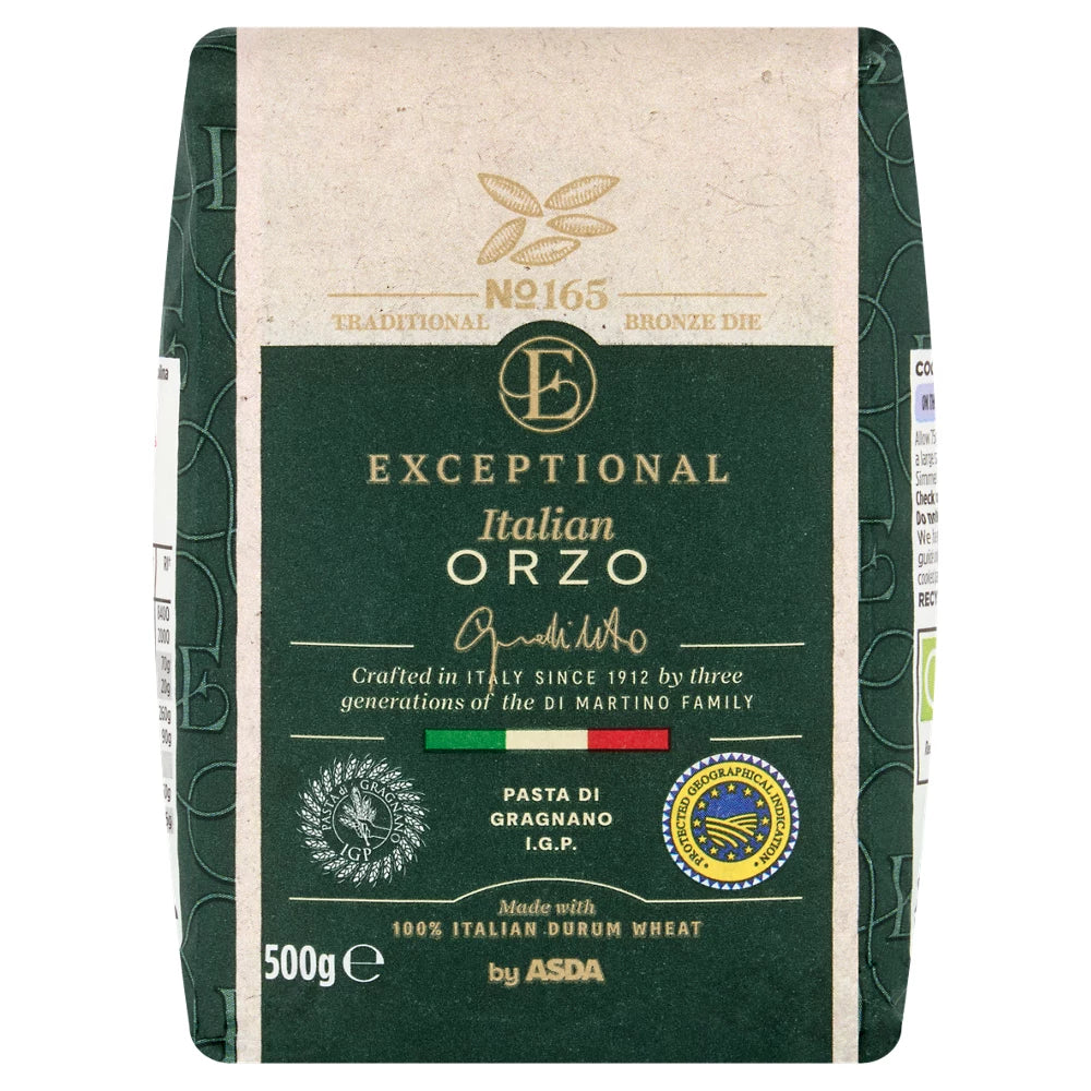 Exceptional by ASDA Exceptional by Italian Orzo 500g