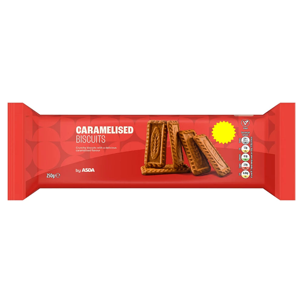 ASDA Caramelised Biscuits 250g