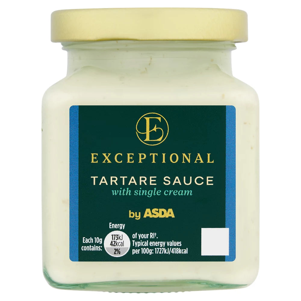 Exceptional by ASDA Exceptional by Tartare Sauce with single cream 185g